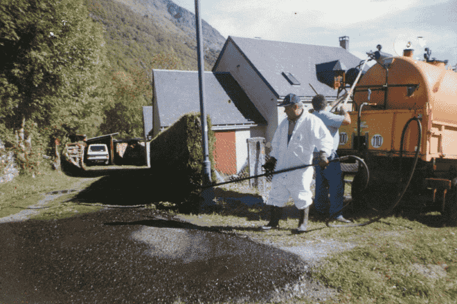 travaux de goudronnage à bagnères de bigorre